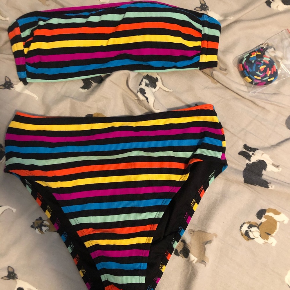 high waisted bikini